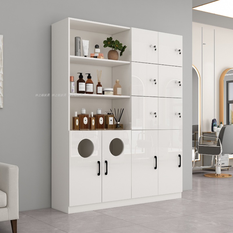Beauty & Makeup Katia Di Paola - Customized barber shop towel cabinet Beauty