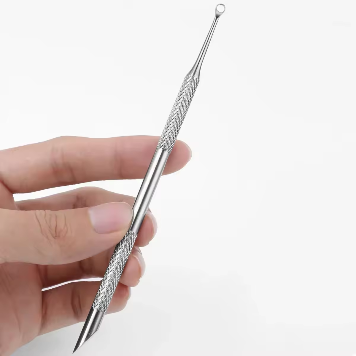 1/2Pcs Stainless Steel Cuticle - огляд і ціна Contour Palette Stick