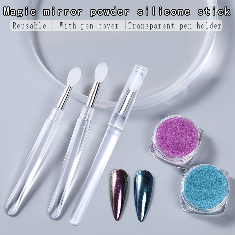 Reusable Chrome Glitter Applyi - огляд і ціна Contour Palette Stick