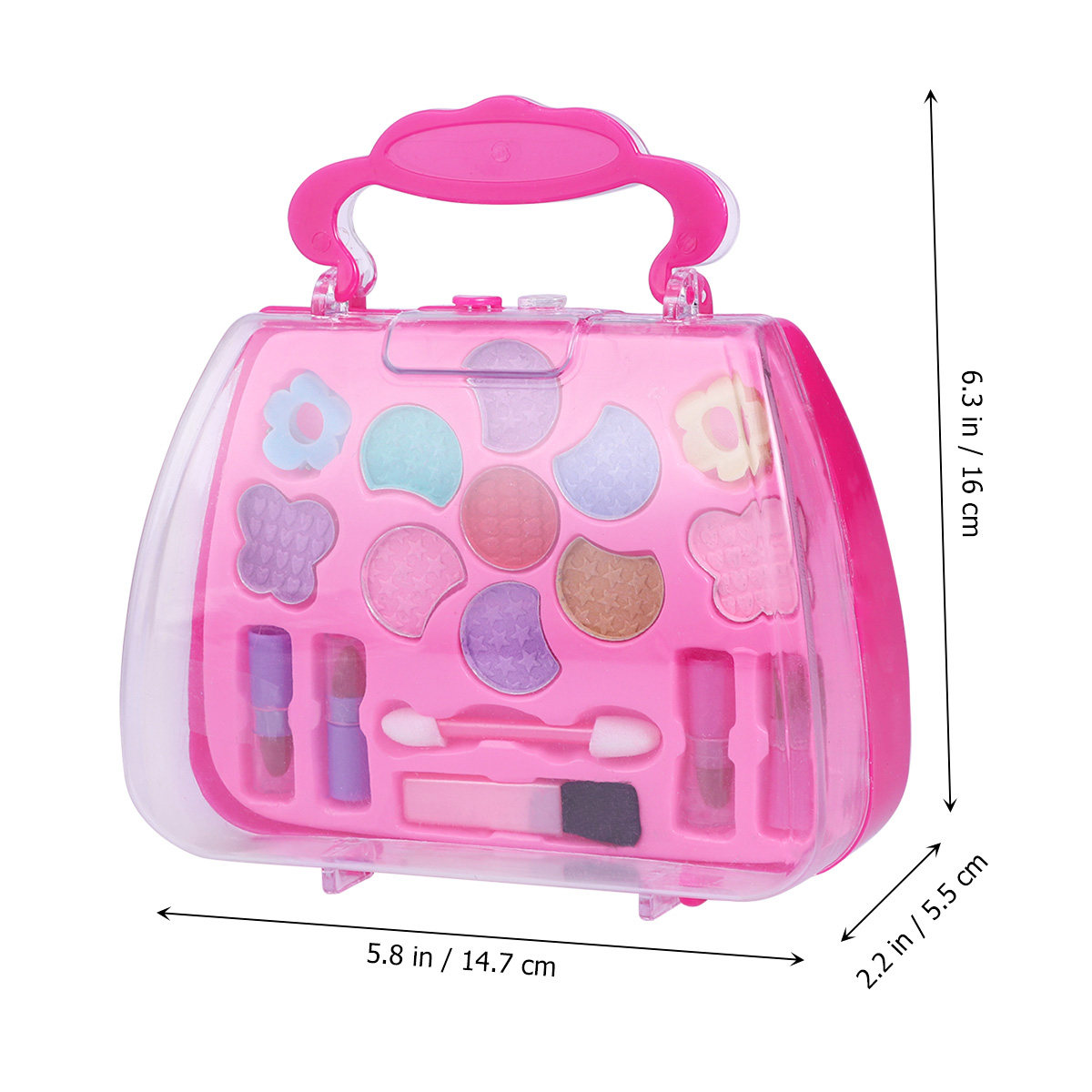Strawberry-Shaped Kids Makeup  - огляд і ціна Beauty Makeup Vanity Set