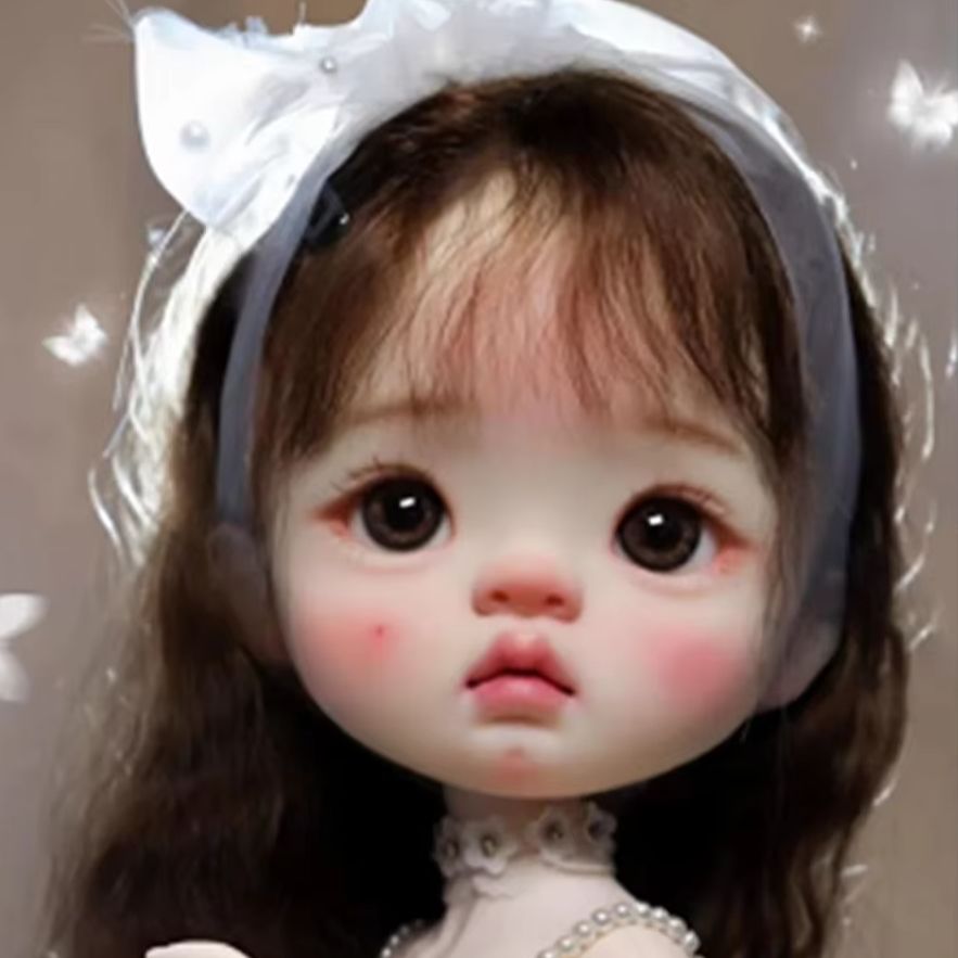 Amber Girl Head Resin Doll Par - огляд і ціна Beauty No Makeup